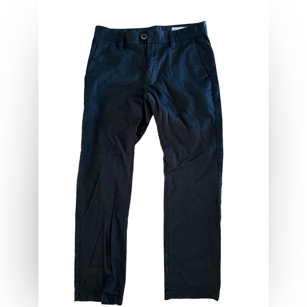 Volcom black chinos